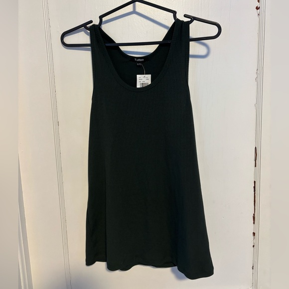 Eclipse Tops - NWT Eclipse Tattoo Ribbed Tank Top – Size XL